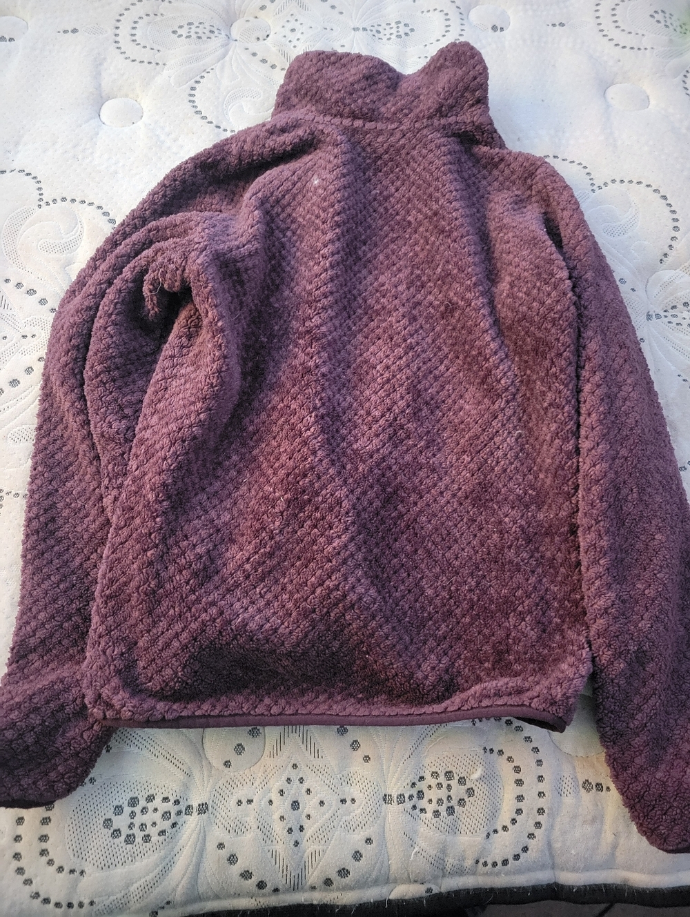 Columbia Women’s Plush Full-Zip Teddy Jacket - Plum - Picture 4 of 4